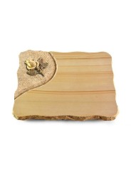 Grabplatte Woodland/Folio Rose 3 (Bronze)