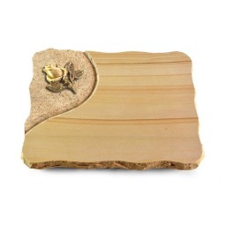 Grabplatte Woodland/Folio Rose 3 (Bronze)