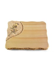 Grabplatte Woodland/Folio Rose 8 (Bronze)