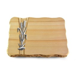 Grabplatte Woodland/Strikt Ähren 2 (Alu)