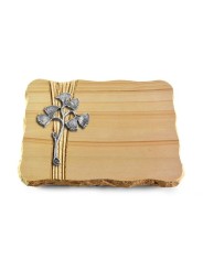 Grabplatte Woodland/Strikt Gingozweig 1 (Alu)