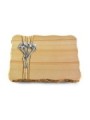 Grabplatte Woodland/Strikt Lilie (Alu)