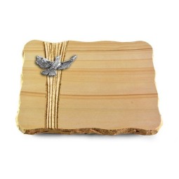 Grabplatte Woodland/Strikt Taube (Alu)