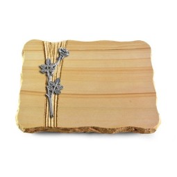 Grabplatte Woodland/Strikt Rose 9 (Alu)