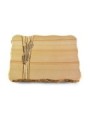 Grabplatte Woodland/Strikt Ähren 1 (Bronze)