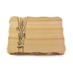 Grabplatte Woodland/Strikt Ähren 2 (Bronze)