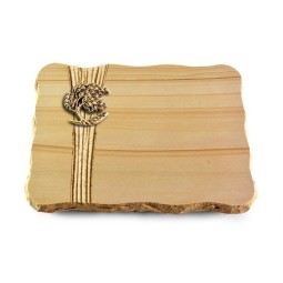 Grabplatte Woodland/Strikt Baum 1 (Bronze)