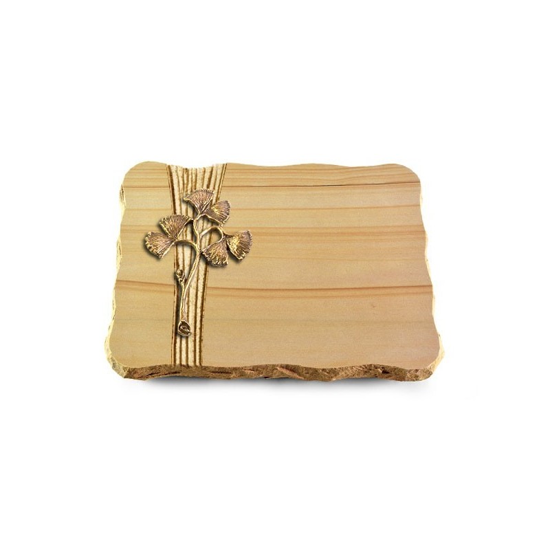 Grabplatte Woodland/Strikt Gingozweig 1 (Bronze)