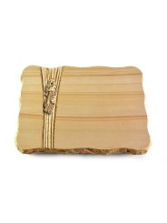 Grabplatte Woodland/Strikt Maria (Bronze)