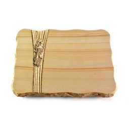 Grabplatte Woodland/Strikt Maria (Bronze)