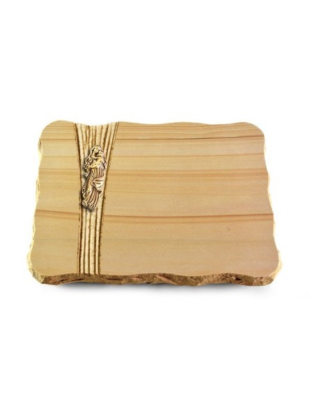 Grabplatte Woodland/Strikt Maria (Bronze)