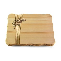 Grabplatte Woodland/Strikt Rose 1 (Bronze)