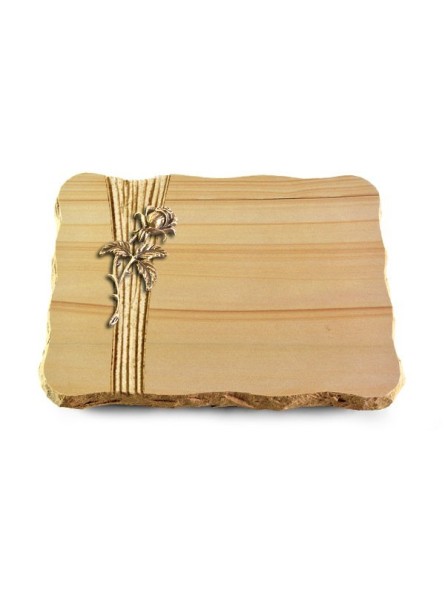 Grabplatte Woodland/Strikt Rose 2 (Bronze)