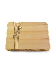 Grabplatte Woodland/Strikt Rose 7 (Bronze)