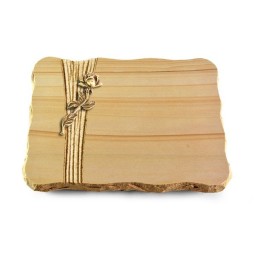 Grabplatte Woodland/Strikt Rose 7 (Bronze)