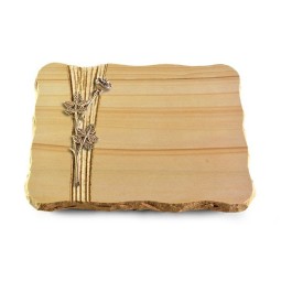 Grabplatte Woodland/Strikt Rose 9 (Bronze)