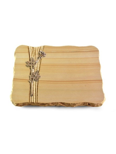 Grabplatte Woodland/Strikt Rose 9 (Bronze)