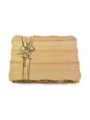 Grabplatte Woodland/Strikt Rose 11 (Bronze)