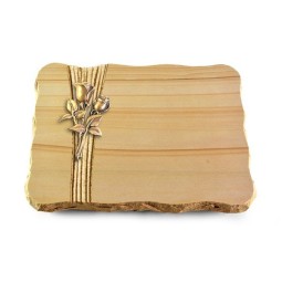 Grabplatte Woodland/Strikt Rose 11 (Bronze)