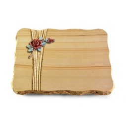 Grabplatte Woodland/Strikt Rose 1 (Color)