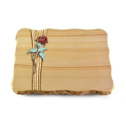 Grabplatte Woodland/Strikt Rose 2 (Color)