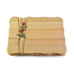 Grabplatte Woodland/Strikt Rose 6 (Color)