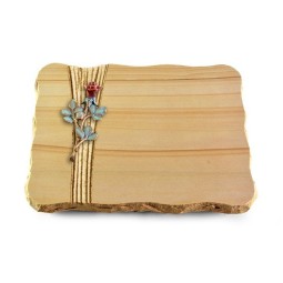 Grabplatte Woodland/Strikt Rose 7 (Color)