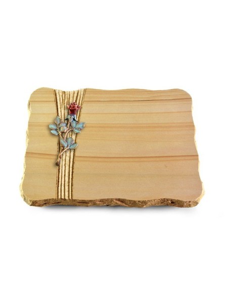 Grabplatte Woodland/Strikt Rose 7 (Color)