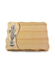 Grabplatte Woodland/Wave Ähren 2 (Alu)