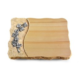 Grabplatte Woodland/Wave Efeu (Alu)