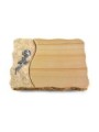 Grabplatte Woodland/Wave Rose 7 (Alu)
