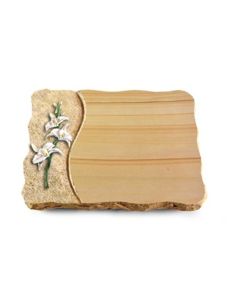 Grabplatte Woodland/Wave Orchidee (Color)