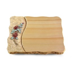 Grabplatte Woodland/Wave Rose 3 (Color)