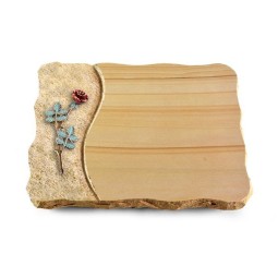 Grabplatte Woodland/Wave Rose 4 (Color)