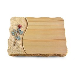 Grabplatte Woodland/Wave Rose 7 (Color)