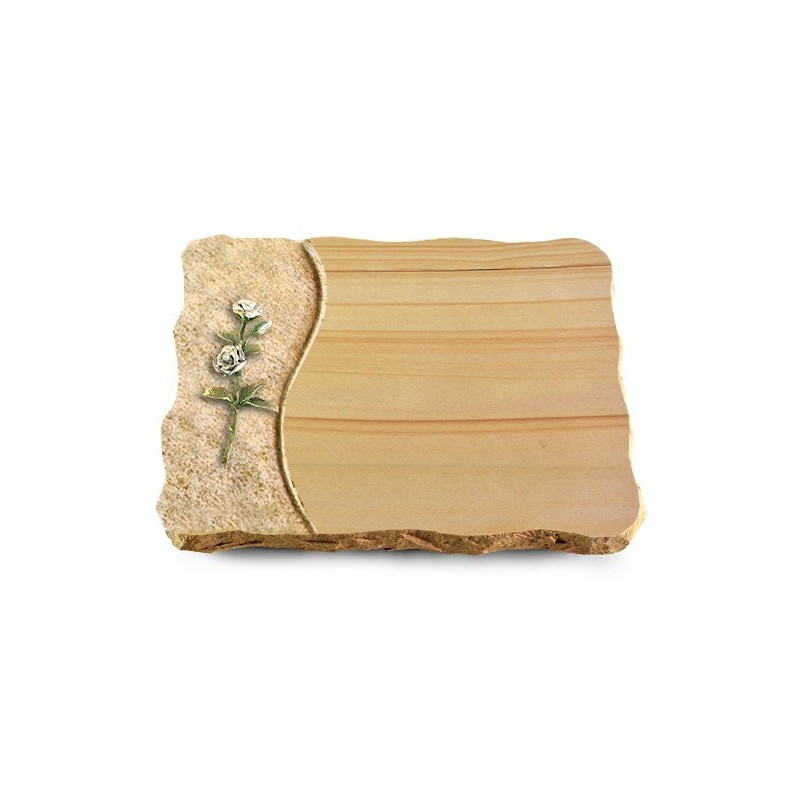 Grabplatte Woodland/Wave Rose 8 (Color)