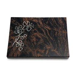 Grabtafel Aruba Pure Blume 3