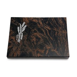 Grabtafel Aruba Pure Ähren 1 (Alu)