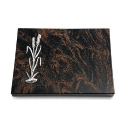 Grabtafel Aruba Pure Ähren 2 (Alu)