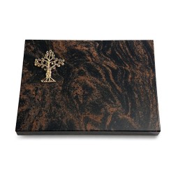 Grabtafel Aruba Pure Baum 2 (Bronze)