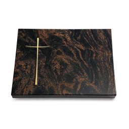 Grabtafel Aruba Pure Kreuz 2 (Bronze)