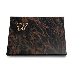 Grabtafel Aruba Pure Papillon (Bronze)