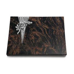 Grabtafel Aruba Delta Rose 1 (Alu)