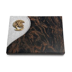 Grabtafel Aruba Folio Baum 1 (Bronze)