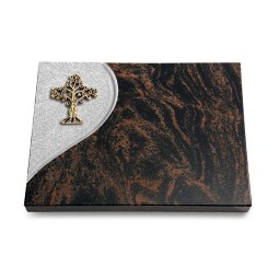Grabtafel Aruba Folio Baum 2 (Bronze)
