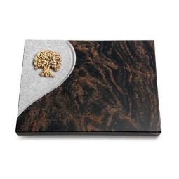 Grabtafel Aruba Folio Baum 3 (Bronze)