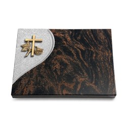 Grabtafel Aruba Folio Kreuz 1 (Bronze)
