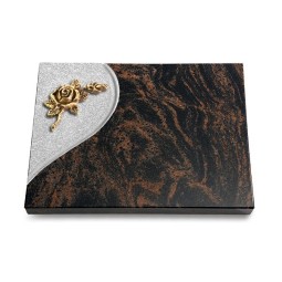 Grabtafel Aruba Folio Rose 1 (Bronze)