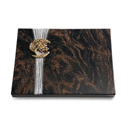 Grabtafel Aruba Strikt Baum 1 (Bronze)