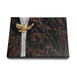 Grabtafel Aruba Strikt Taube (Bronze)